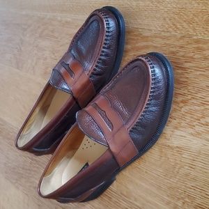 G.H.BASS Dipietro Leather Penny Loafer, Size 9.5